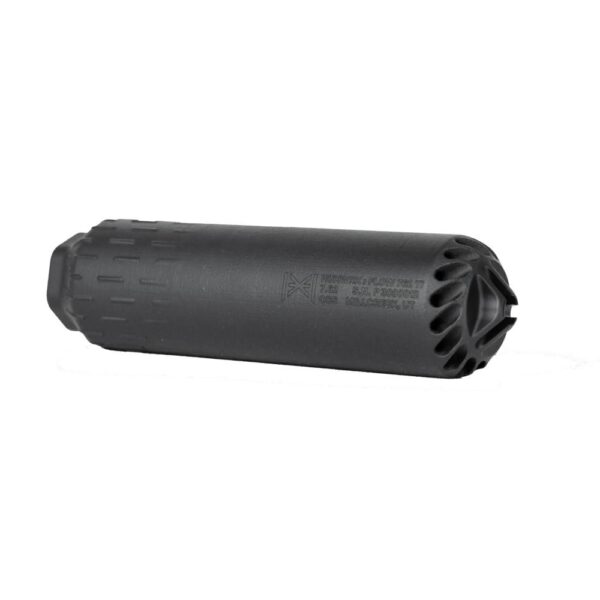 WZ2715 1 1 Huxwrx Flow 762 Ti Suppressor Kit 7.62 5/8x24 Black with Muzzle Brake