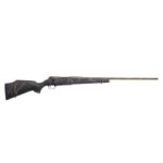 WeathermarkLT 2 Weatherby MK V Weathermark Limited Rifle 6.5-300 Wby Mag 3rd Capacity 26" Fluted Barrel Black/Gray/Bronze Stock