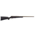 XBMHU05N243NR2T 1 Weatherby Mark V Hunter Bronze Rifle 243 Win 4rd Magazine 22" Threaded Barrel Black