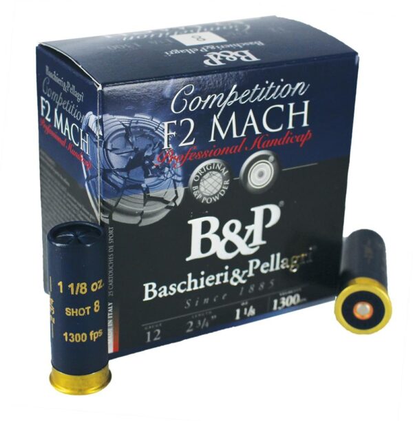 XDCA7T02MAC001 B&P Professional Handicap Shotshells- 12 ga 2-3/4 In 7/8 oz #7.5 1365 fps 25/ct