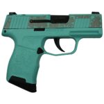 XI681228GRT 1 Sig Sauer "Gun & Roses-Tiffany" P365 Optic Ready Handgun 9mm Luger 10rd Magazines(2) 3.1" Barrel X-RAY 3 Sights