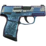 XI681228MG right Sig Sauer "Gun & Roses-Mongoose Purple" P365 Optic Ready Handgun 9mm Luger 10rd Magazines(2) 3.1" Barrel X-RAY 3 Sights