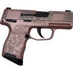 XI681235GR Sig Sauer "Gun & Roses" P365 Optic Ready Handgun 9mm Luger 10rd Magazines(2) 3.1" Barrel X-RAY 3 Sights Manual Safety