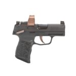 XI6865516 Sig Sauer P365 Rose 380 Handgun .380 Auto 10rd Magazines (2) 3.1" Barrel Black W/ Romeo Zero Elite Red Dot