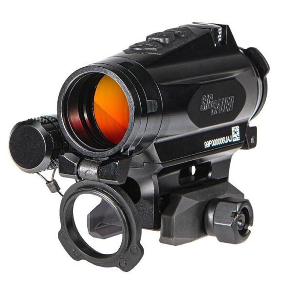 XISOR44001 1 Sig Sauer Romeo 4XT-Pro Red Dot Sight 1x20mm 2 MOA Ballistic Circle Dot 0.5 MOA Adj Hex Bolt MO - Black