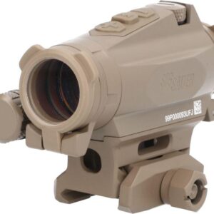 Sig Sauer Romeo 4XT-Pro Red Dot Sight 1x20mm 2 MOA Ballistic Circle Dot 0.5 MOA Adj Hex Bolt MO - FDE