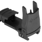 XJBUPSWF Mission First Front Back Up Polymer Sight flip up with standard elevation Adjustment