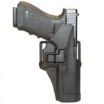 XO410513BKL Blackhawk! SERPA CQC Concealment Holster Matte Finish Glock 20/21/37 Black Left Hand