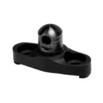 XUGTSW112 1 Grovtec Flanged Stud Mount MLOK Black