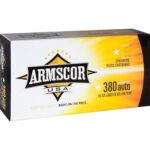 YMFAC3803N Armscor Handgun Ammunition .380 ACP 95 gr JHP 20/ct