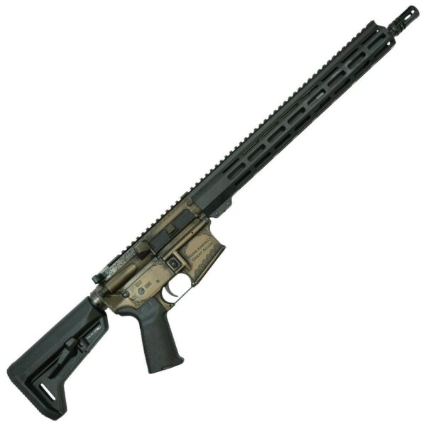 ZC13783 1 2 Shark Coast Tactical "Trump" AR-15 Rifle 5.56mm 30rd Magazine 16" Barrel 15" MLOK Handguard