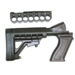 ZMAA50088 ProMag Mossberg 500 Shotgun Adjustable Buttstock 12 ga / 7rd Shell Carrier Black Polymer