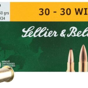 Sellier & Bellot Rifle Ammunition .30-30 Win 150 gr SP 1030 fps - 20/box