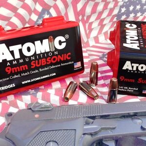 ATOMIC 9MM LUGER SUBSONIC