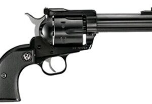 Ruger Blackhawk .357 Magnum 4.62 inch blued revolver with black checkered grip