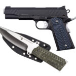 de1911g10kebbc MAGNUM RESEARCH DE 1911 10MM 5" BLK W/KNIFE