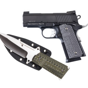 Magnum Research Desert Eagle 1911 Undercover .45 ACP 3in blued pistol with knife