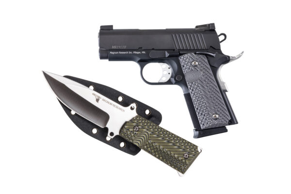 de1911ukeb4a scaled MAGNUM RESEARCH DE 1911 45ACP 3" BK W/KNIFE