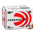 federal champion training handgun ammuntion 9mm luger 115 gr fmj 1125fps 500 count bulk fac9115a500 Federal Champion Training Handgun Ammunition 9mm Luger 115 gr FMJ 1125fps 500/ct (Bulk)