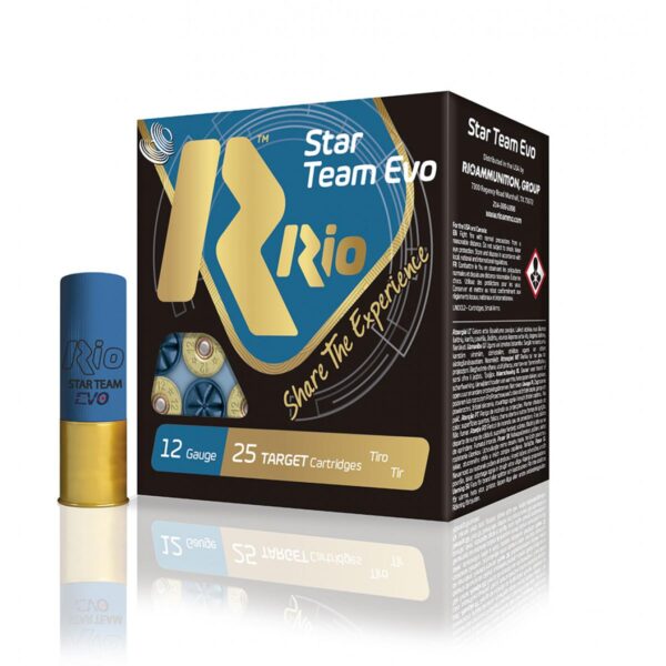 fp 2 Rio Star Team Evo 28 Low Recoil Shotshells 12 ga 2-3/4" 1 oz 1135 fps #7.5 25/ct