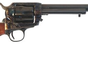 Cimarron Frontier revolver 7.5-inch blued barrel case-colored frame walnut grips