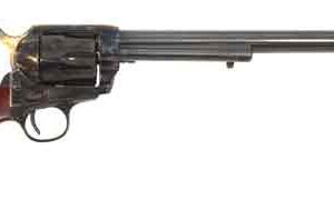 Cimarron Wyatt Earp 45LC 10 inch Buntline revolver case-hardened frame walnut grip