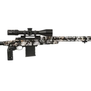 Howa 1500 6.5mm Creedmoor APC chassis rifle Kryptek Skyfall 24in heavy barrel