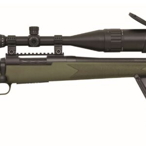 Mossberg Patriot Night Train 300 Win Mag 24in with 6-24x50 scope OD green synthetic stock