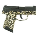 p365 9mm 3.1in striker x ray 3 10rd optic ready man safe leopard pri.psd 0002 right Sig Sauer "Leopard Print" P365 Optic Ready Handgun 9mm Luger 10rd Magazines(2) 3.1" Barrel X-RAY 3 Sights Manual Safety