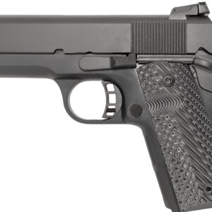 Rock Island Armory Rock Ultra CS-L 3.6 inch 9mm/22 TCM9R pistol, black, G10 grips