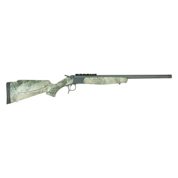 scout v2 td sniper grey realtree rockslide 44 mag 0002 right CVA Scout V2 TD Rifle .44 Rem Mag Single Shot 22" Threaded Gray Barrel Realtrees Rockslide Stock