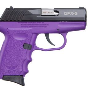 SCCY CPX-3 compact pistol polymer frame stainless steel slide