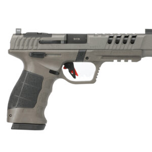 SAR Arms SAR9 SPORT GEN3 9mm pistol in platinum Cerakote with 5.2-inch barrel