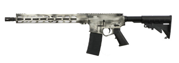 wisearwhitesiggreybwlba60 WISE ARMS WA-15B 5.56MM WHITE/GRY BW 16"