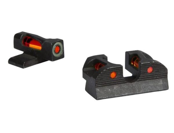 Sig Sauer Fiber Optic Enhanced Day Sight Set X-Ray1 #8 Red Front #6 Red Rear - U-Notch