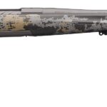 a gun with camouflage pattern