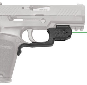 Crimson Trace 0177801 LG-420G Green Laserguard  Black Sig Sauer P320/M17/M18