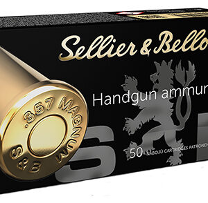 Sellier & Bellot SB357C Handgun  357 Mag 158 gr Semi Jacketed Hollow Point 50 Per Box/ 20 Case