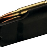 a close-up of a bullet in a magazine