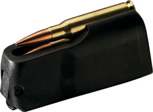 a close-up of a bullet in a magazine