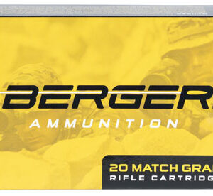 Berger Bullets 31011 Target Rifle 6.5Creedmoor 140gr Hybrid 20 Per Box/10 Case
