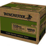 129085 Winchester Ammo WM8551000 USA M855 Green Tip 5.56x45mm NATO 62 gr Full Metal Jacket 1000 Per Box/ 1 Case Sold By The Case