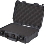 146614 Nanuk 9091007 909 Waterproof & Airline Approved Graphite Resin w/ Cubed Foam 11.44" L x 7" W x 3.68" H Interior Dimensions