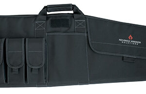Advance Warrior Solutions RA36RCBL Raptor  36" Black Polyester for Tactical Rifle, 4 Mag Pouch