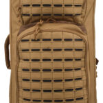 148837 Advance Warrior Solutions FR28RBPBL/GR Frame 28" L Backpack with Side Handle, Tan Polyester for Tactical Rifle, Molle Front