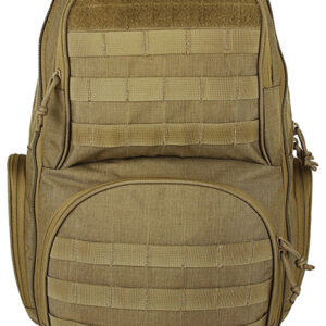 Advance Warrior Solutions JUG5DBPTN Juggernaut 5 Day Pack  Tan Polyester, MOLLE Front, Hydration System Compatible