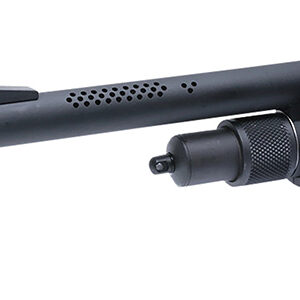Wilson Combat  Extension Tube  1rd Black Parkerized with QD Sling Stud for Remington 870/1100/11-87, Includes Follower & Springs