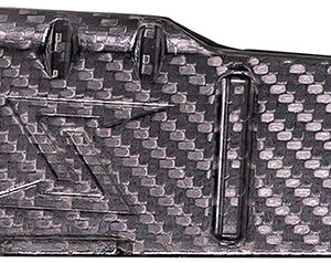 a close-up of a black and white object