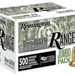 155735 Remington Ammunition R27779 Range Jumbo Pack 9mm Luger 115 gr Full Metal Jacket/ 500 Per Box