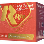 158138 Rio Ammunition RC3675 Top Target 410 Gauge 2.50" 1/2 oz 7.5 Shot 25 Per Box/10 Case